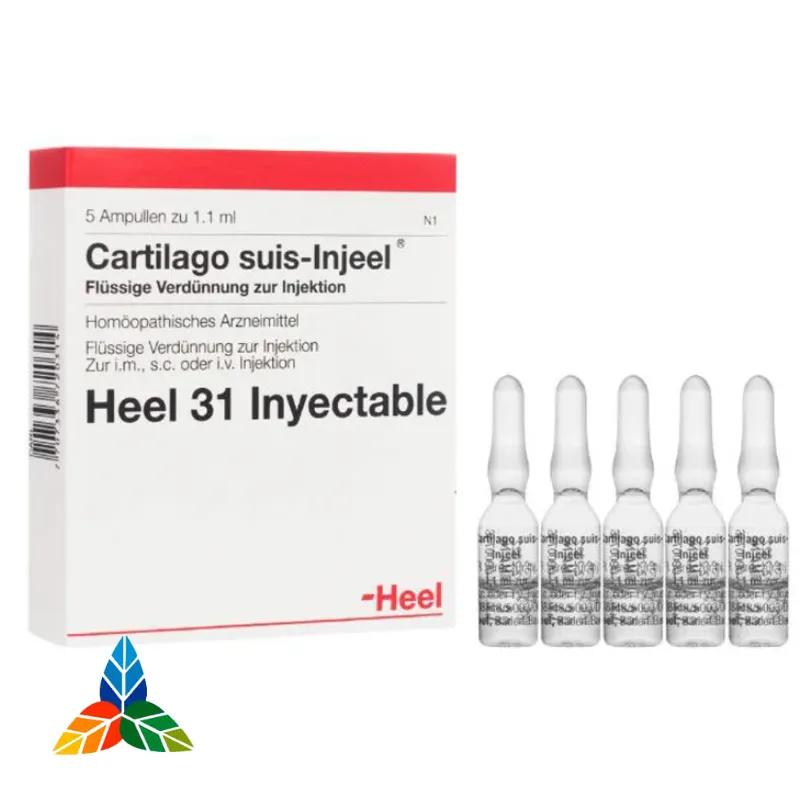 CARTILAGO SUIS-INJEEL 1.1ML 5 AMPOLLA