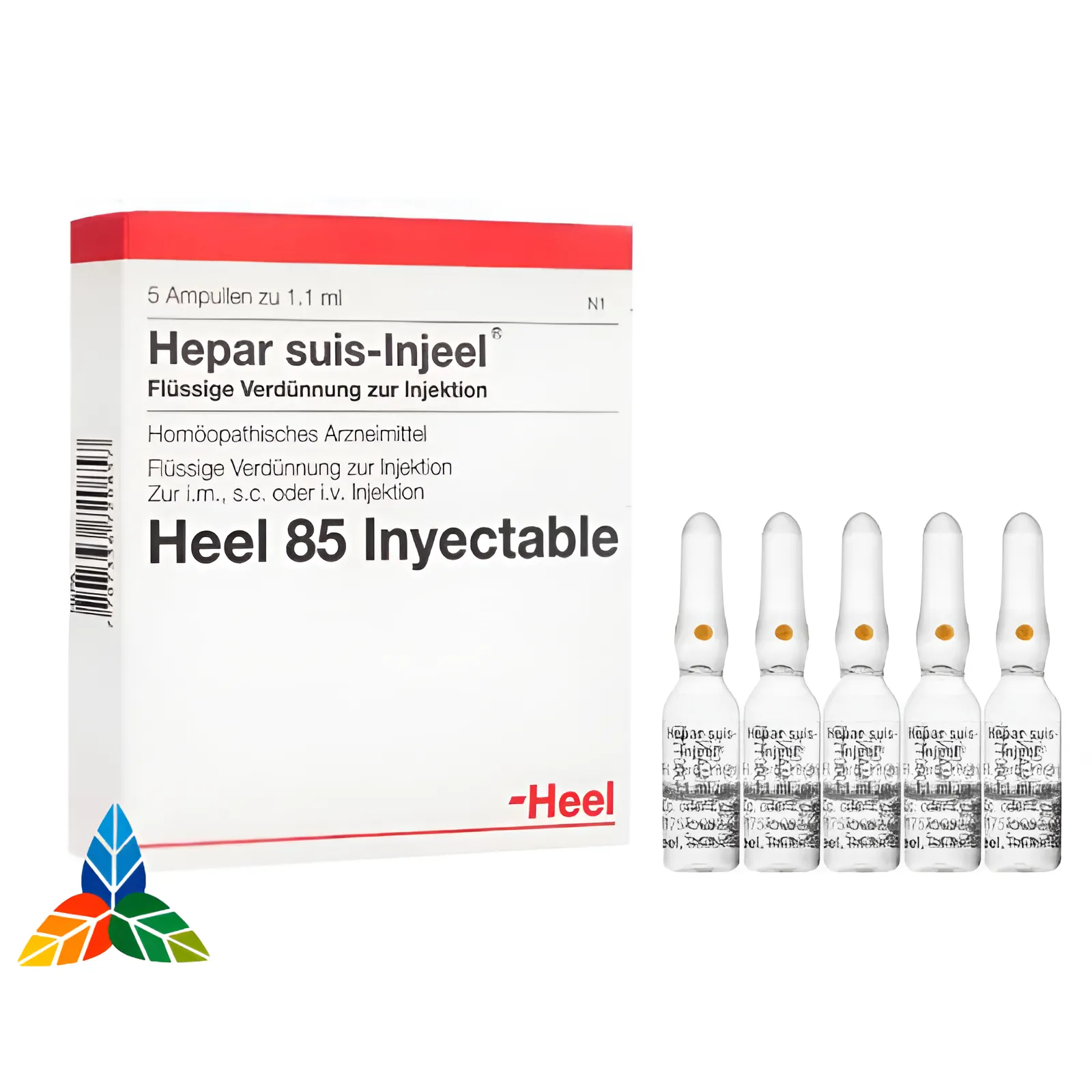 HEPAR SUIS INJEEL AMPOLLA X1.1ML