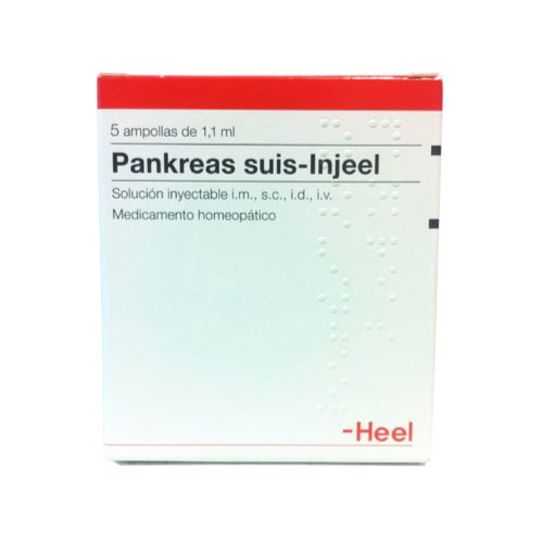Pankreas suis-Injeel Heel – ampolla de 1,1 ml