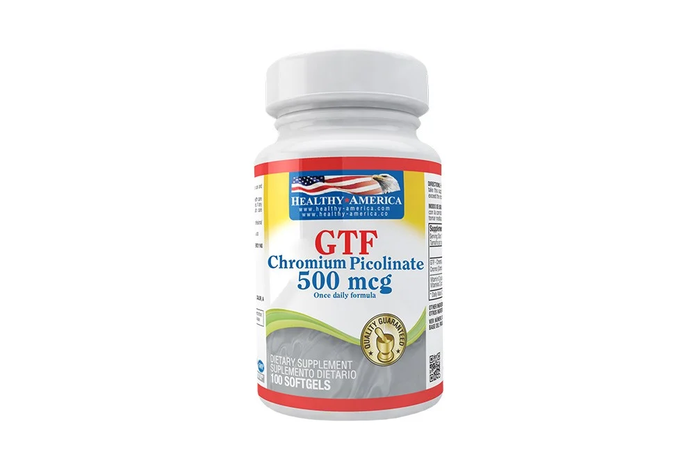 GTF CHROMIUM PICOLINATE 500 MCG X 100 SOFTGEL