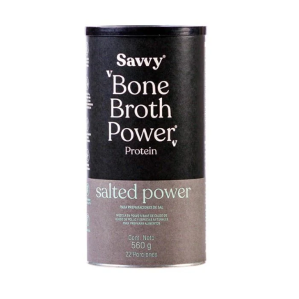 BONE BROTH POWER PROTEIN SALTED X 560 GR (SAVVY)