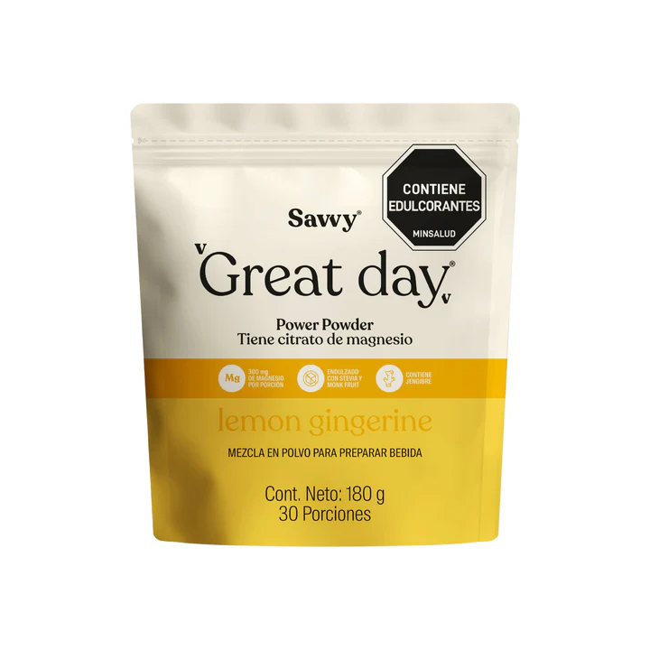 GREAT DAY LEMON GINGERINE X 180 GR (SAVVY)