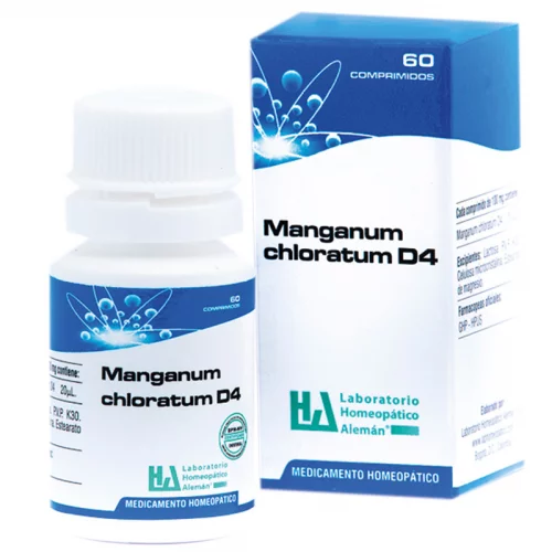 MANGANUM CHLORATUM D4 X 60 TAB