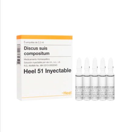 DISCUS COMPOSITUM AD US.VET AMPOLLA X5ML