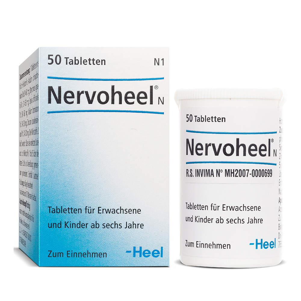 NERVOHEEL N 50 TABLETAS N1