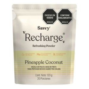 RECHARGE PINEAPPLE COCO NUT 120 GR