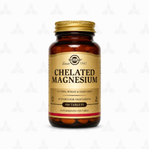 CHELATED MAGNESIUM X 100 TABLETAS (SOLGAR)