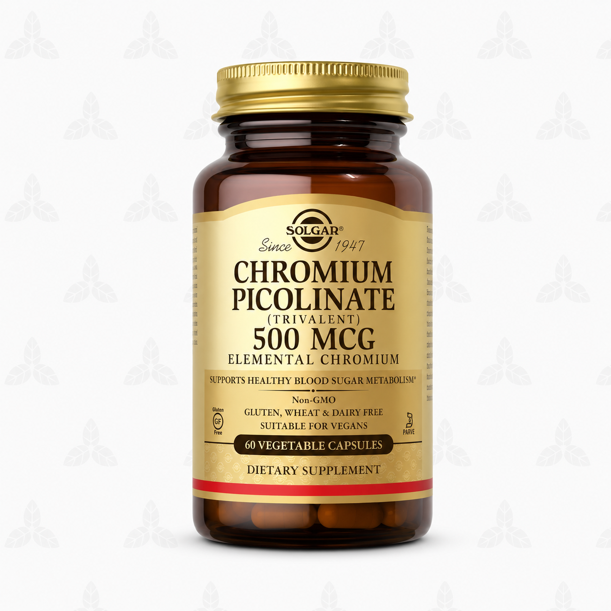 PICOLINATO DE CROMO SOLGAR X 60 CÁPSULAS