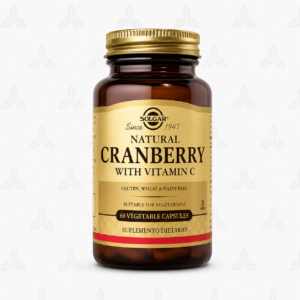 CRANBERRY WHIT VITAMIN C X 60 CAPSULAS (SOLGAR)