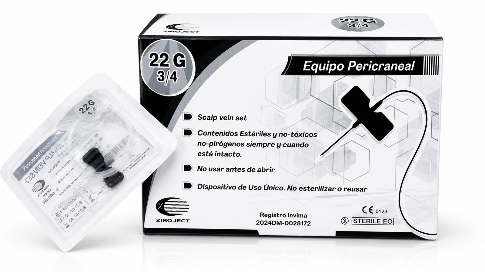 EQUIPO PERICRANEAL 22 G X 3/4 (DISTRIALONSO)