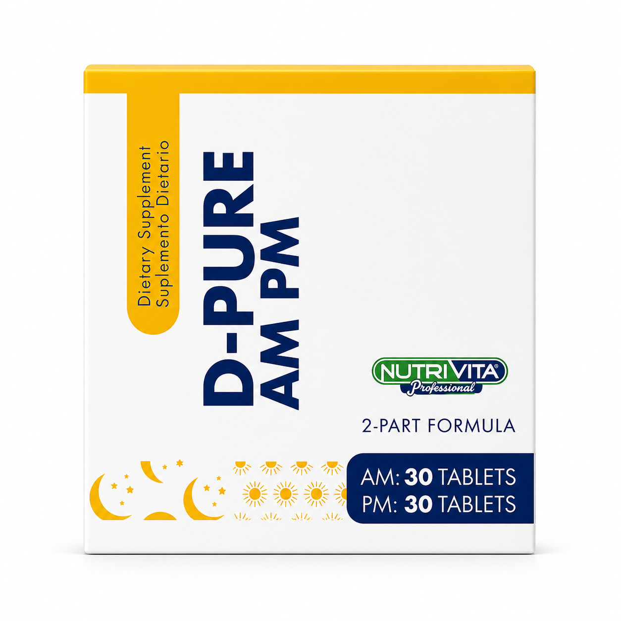 D-PURE AM 30 TAB-PM 30 TAB CAJA