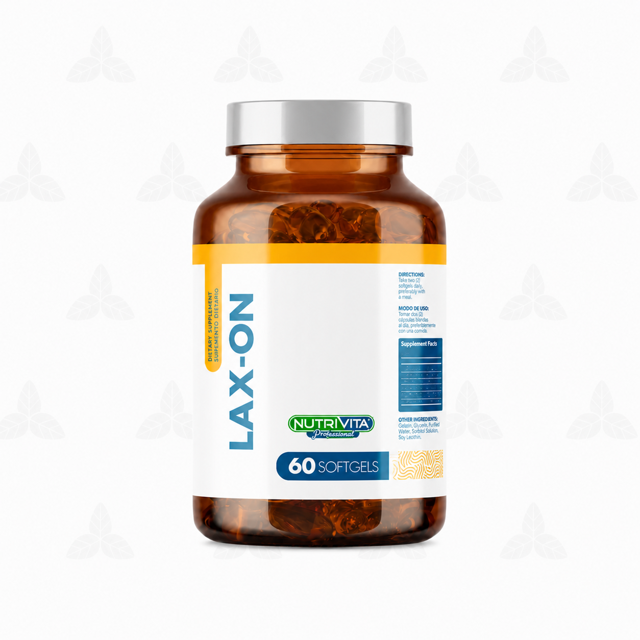 LAX-ON 60 SOFTGELS