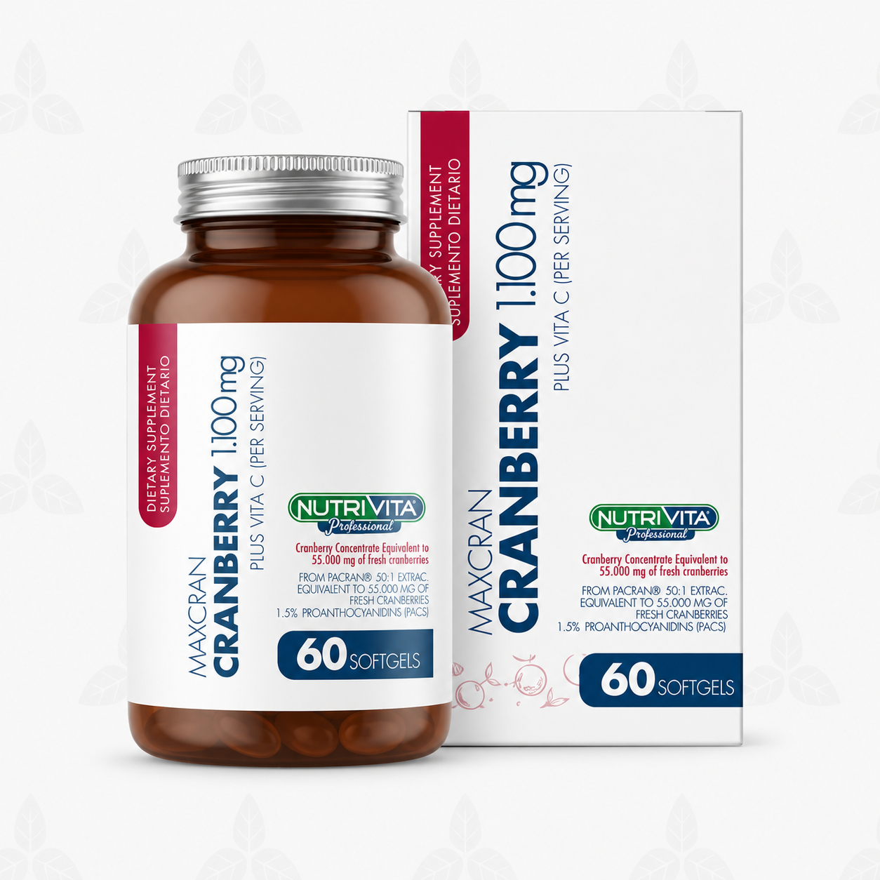 MAXCRAN CRANBERRY 1100MG X 60 SOTG (NUTRIVIITA)
