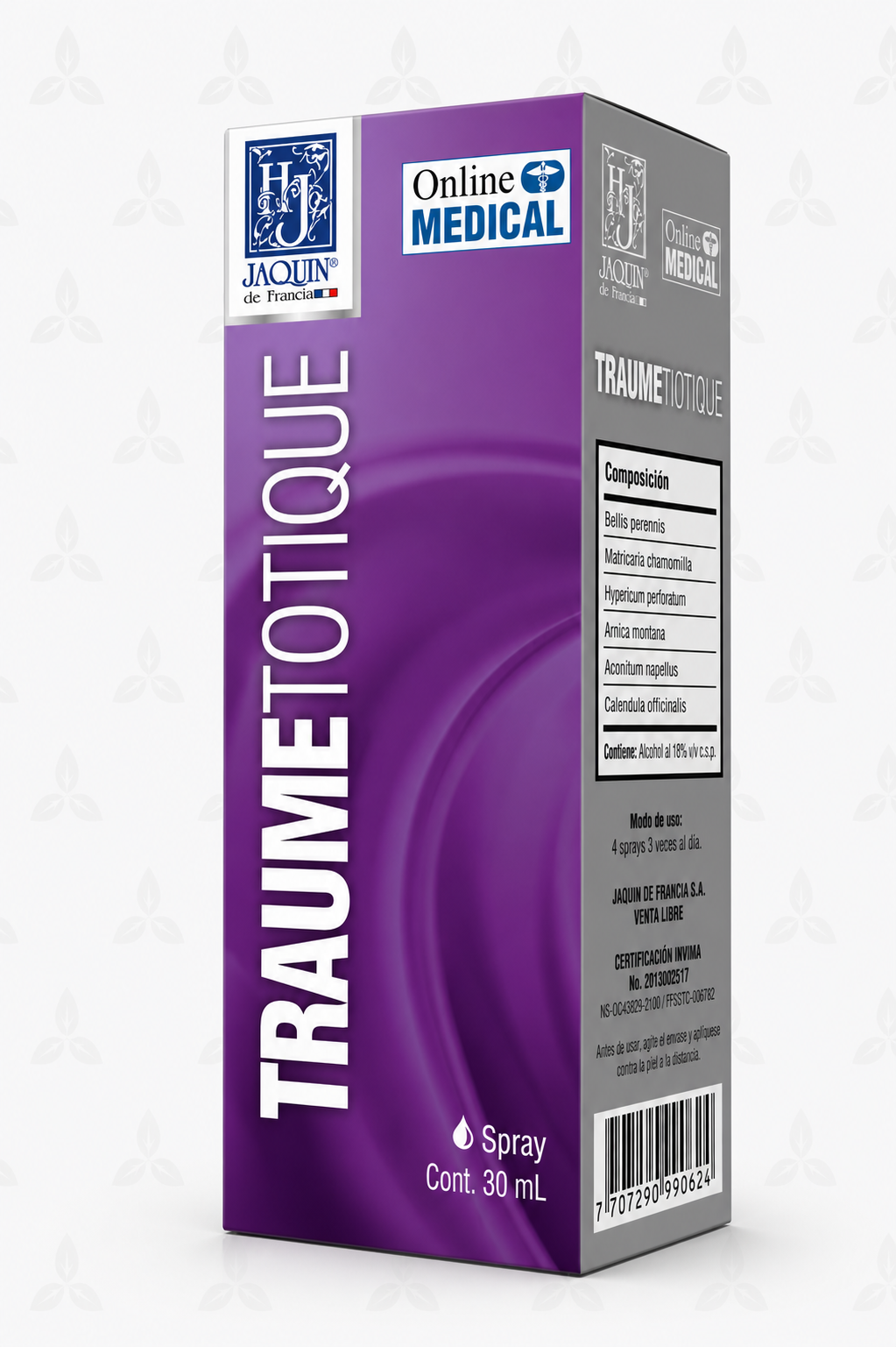 TRAUMETOTIQUE X 30 ML.