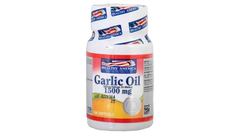 GARLIC OIL 1.500 MG * 100 SOFTGELS