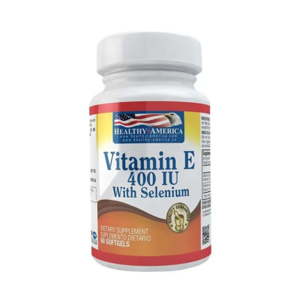 VITAMIN E 400 IU WHIT SELENIUM 60 SOFTGELS