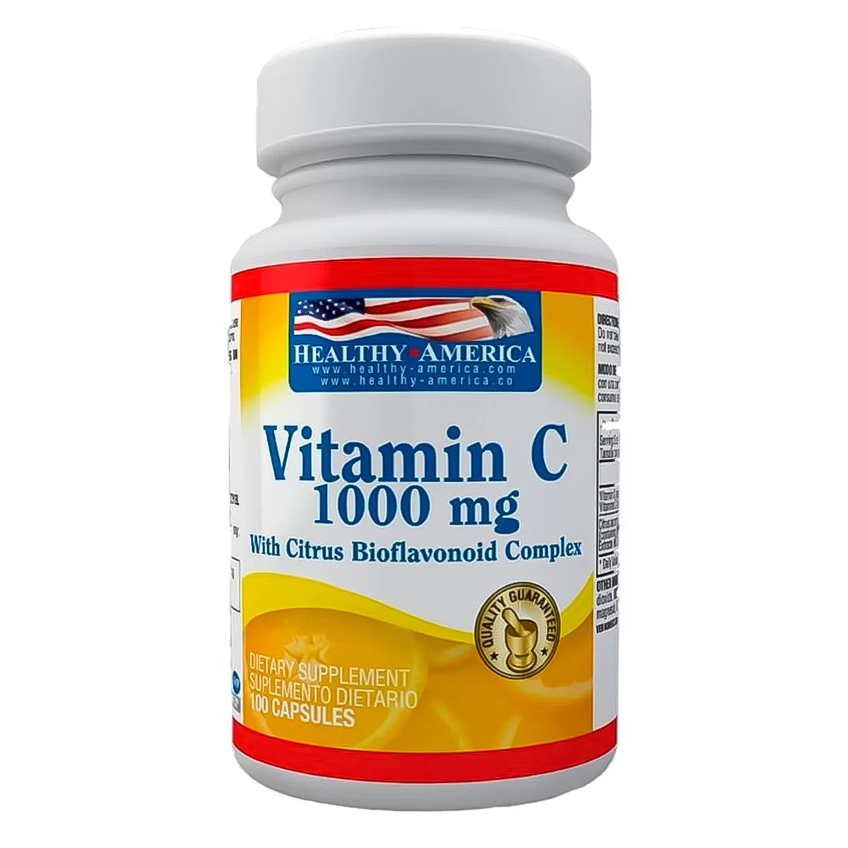 VITAMINA C 1000 WITH CITRUS BIOFLAVONOID COMPLEX HEALTY