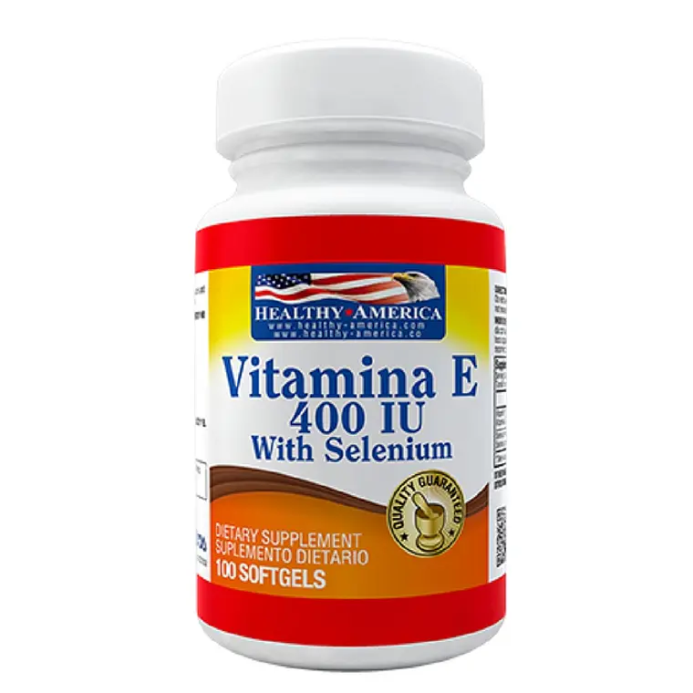 VITAMINA E 400 IU WITH SELENIUM X100 SOFTGELS
