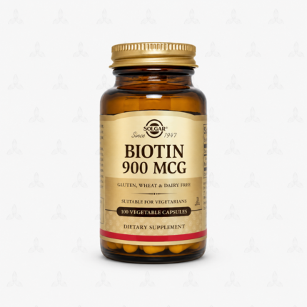 BIOTIN 900 MCG X 100 CAPSULAS (SOLGAR)