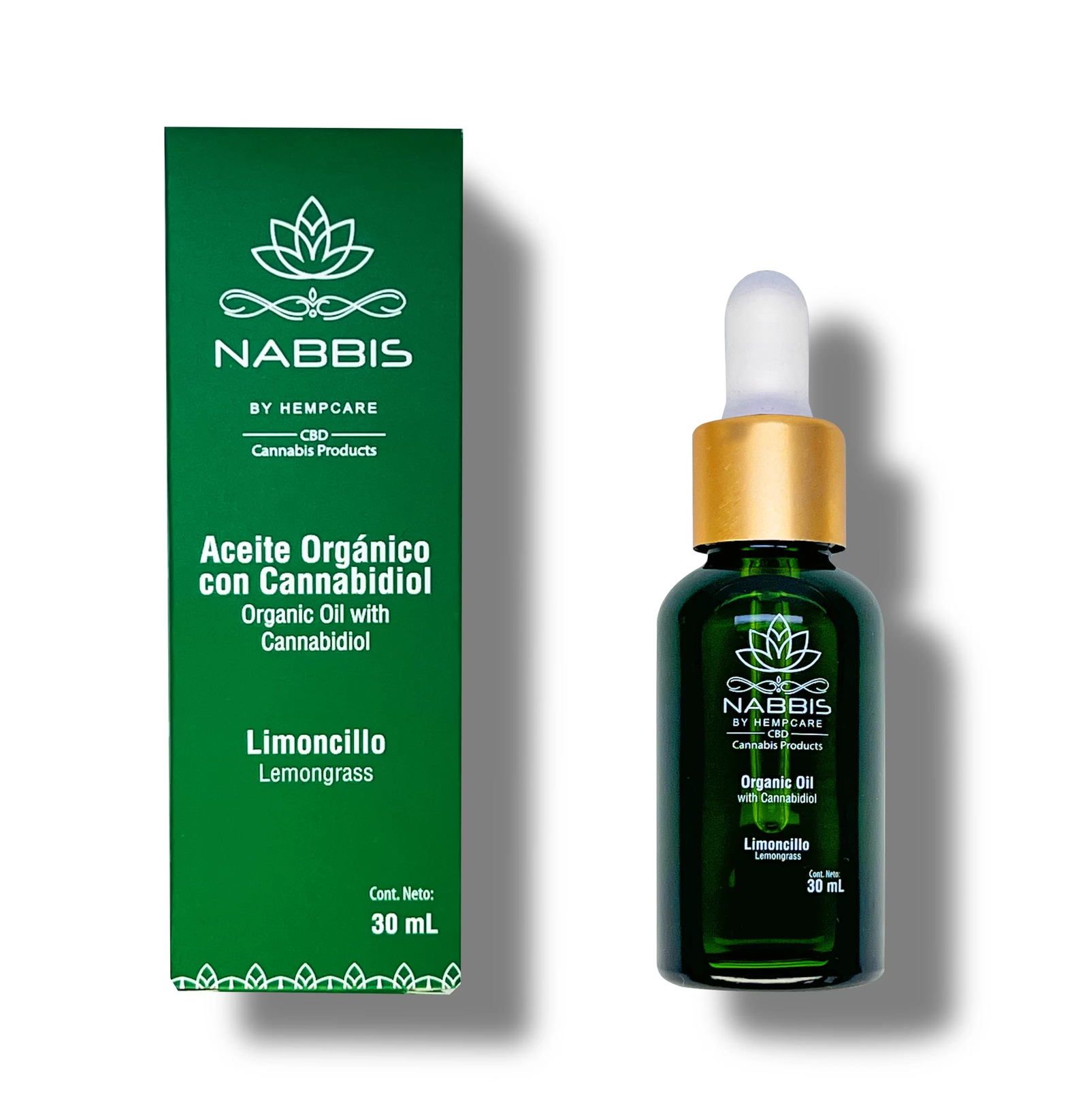 ACEITE ORGANICO + CBD X 30 ML (NABBIS)
