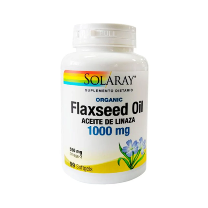 FLAXSEED OIL 1000 MG ORGANICO X 99 CAPSULAS