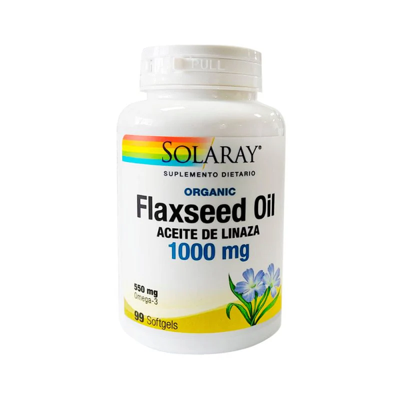 FLAXSEED OIL 1000 MG ORGANICO X 99 CAPSULAS
