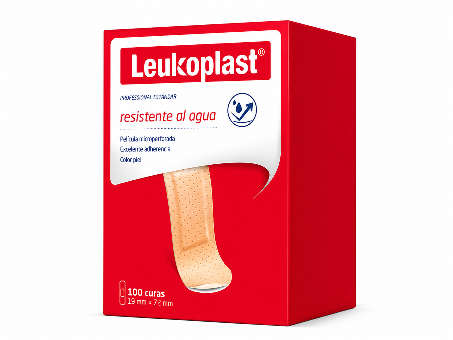CURAS LEUKOPLAST ESTANDAR CAJA X 100