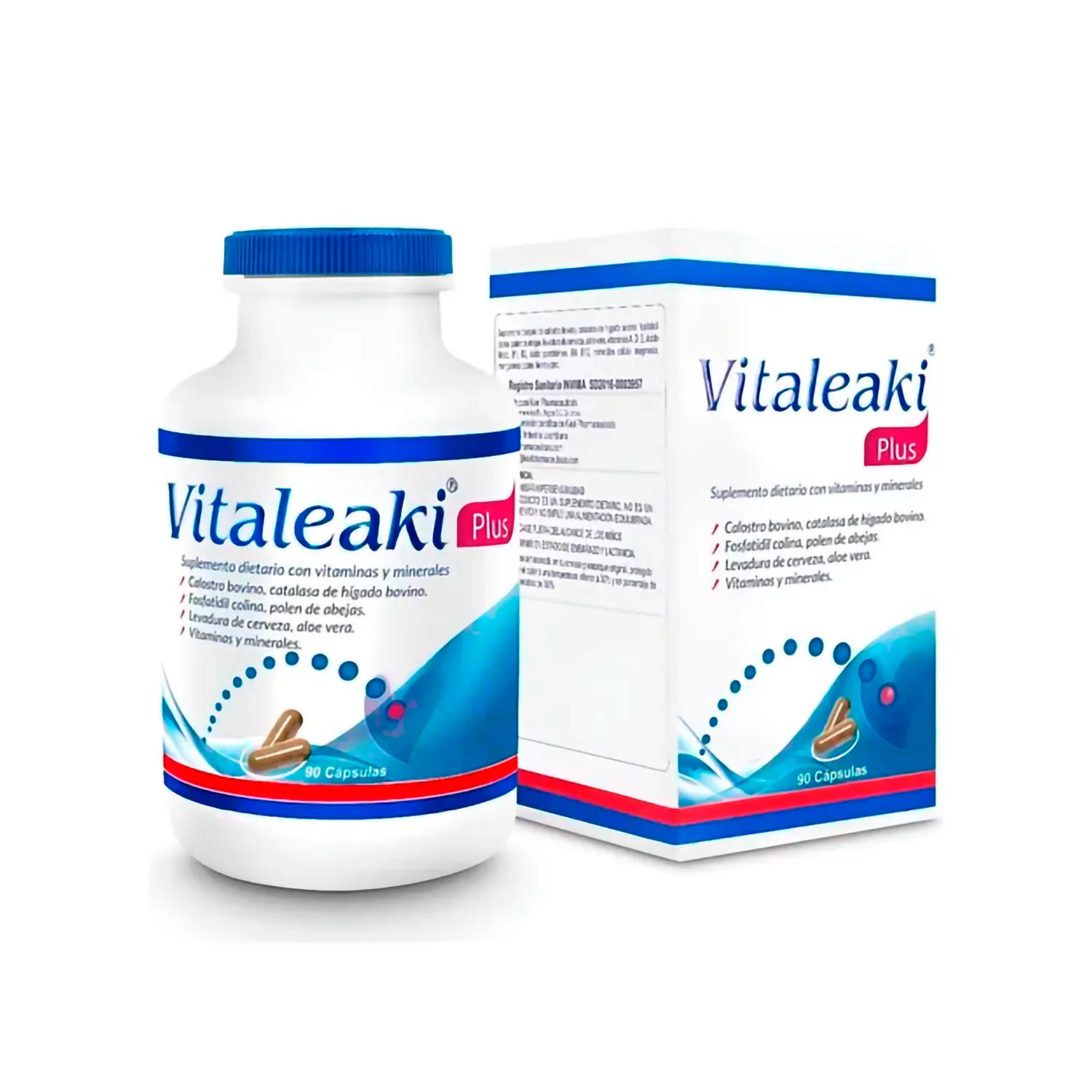 Vitaleaki Plus Vitaminas y Minerales