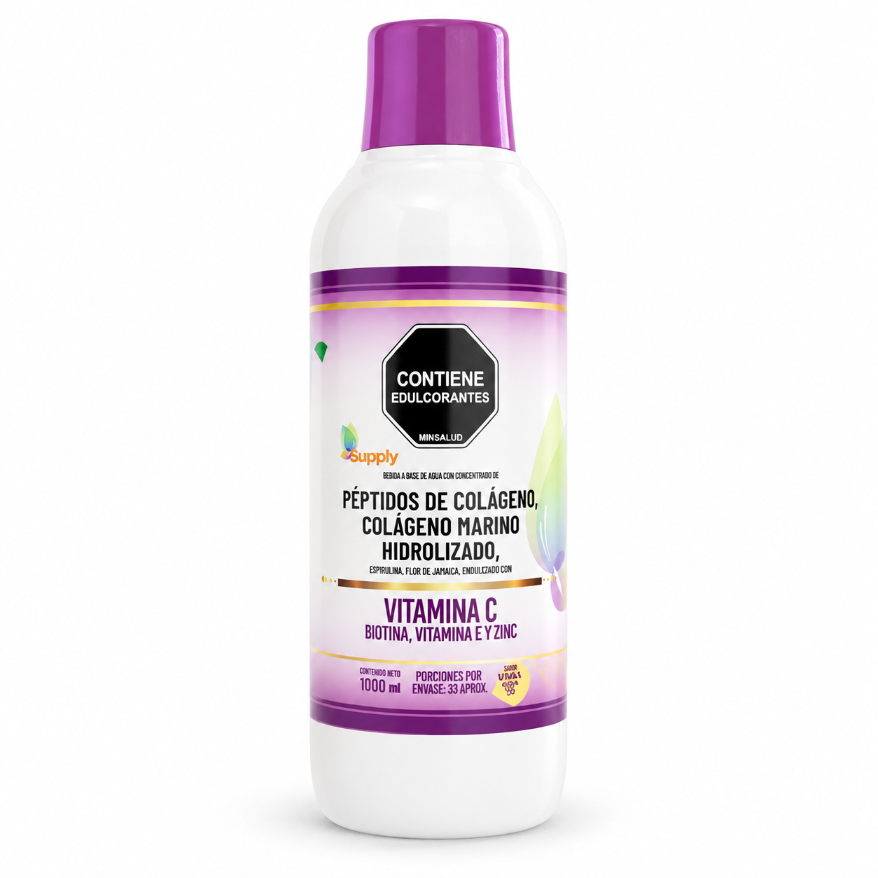 SUPPLY COLAGENO HIDROLIZADO FRASCO X 1000ML