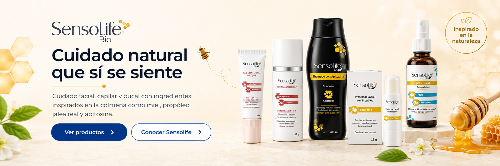 Sensolife Bio, cuidado natural que sí se siente