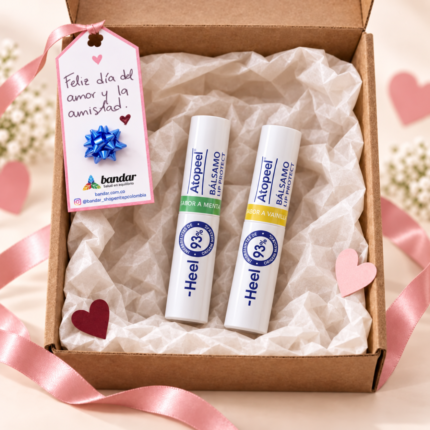 Dúo de Besos - Lip Protect menta + Lip Protect vainilla